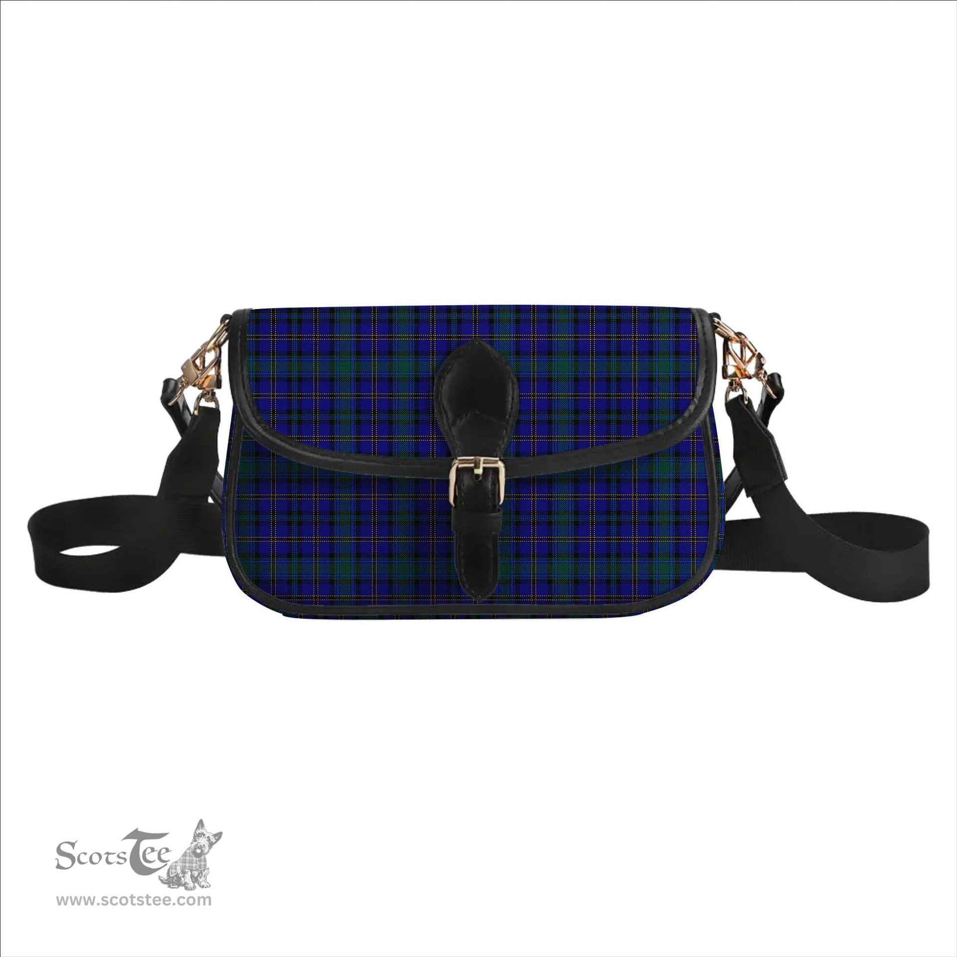 ScotsTee Shop Scottish Weir Ancient Tartan Tartan Women's Chain Crossbody Bag Square Bag