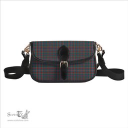 ScotsTee Shop Scottish Russell Old Modern Tartan Women's Chain Crossbody Bag Square Bag