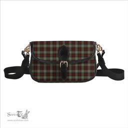 ScotsTee Shop Scottish Scott Brown Ancient Tartan Women's Chain Crossbody Bag Square Bag
