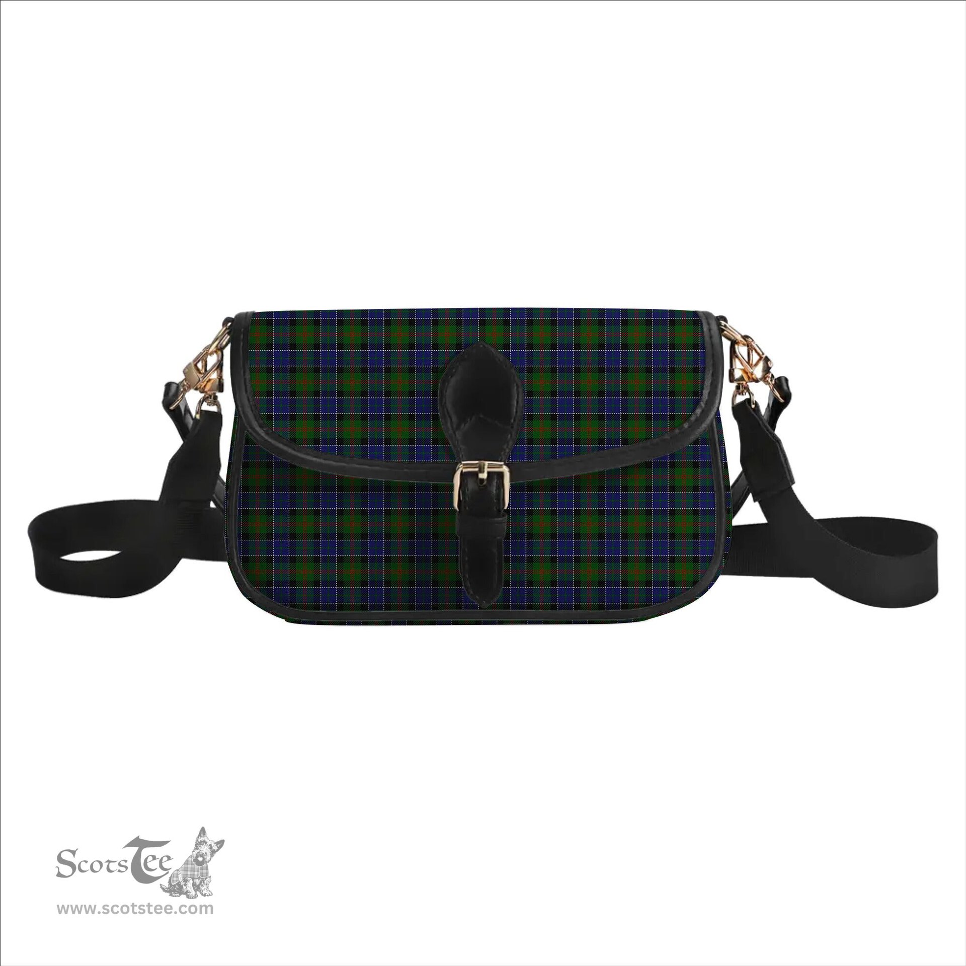 ScotsTee Shop Scottish Paterson Tartan Women's Chain Crossbody Bag Square Bag
