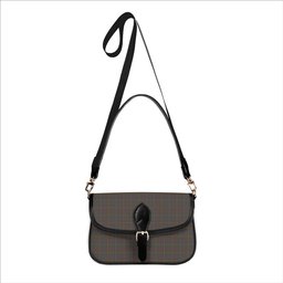 ScotsTee Shop Scottish Young Weathered Clan Tartan Women's Chain Crossbody Bag Square Bag