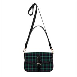 ScotsTee Shop Scottish Sutherland Old Modern Tartan Women's Chain Crossbody Bag Square Bag