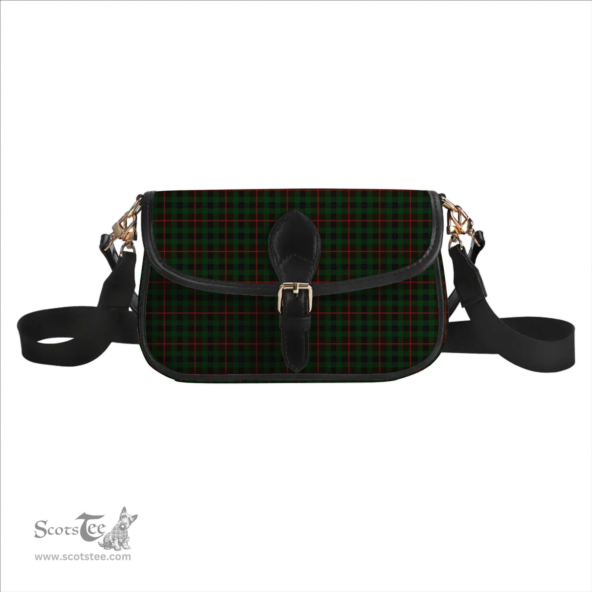 ScotsTee Shop Scottish Tennant Tartan Women's Chain Crossbody Bag Square Bag