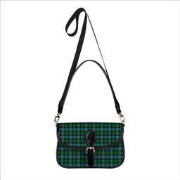 ScotsTee Shop Scottish Russell Ancient Tartan Women's Chain Crossbody Bag Square Bag