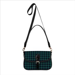 ScotsTee Shop Scottish Oliphant Modern Clan Tartan Women's Chain Crossbody Bag Square Bag