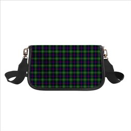 ScotsTee Shop Scottish Sutherland Modern Tartan Women's Chain Crossbody Bag Square Bag