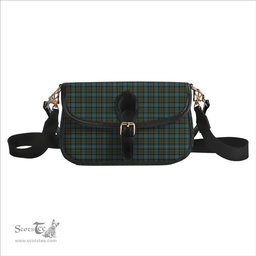 ScotsTee Shop Scottish Paisley Tartan Women's Chain Crossbody Bag Square Bag