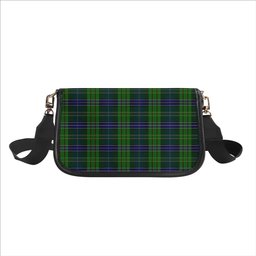 ScotsTee Shop Scottish Young, Melvina Tartan Women's Chain Crossbody Bag Square Bag