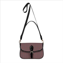 ScotsTee Shop Scottish Robertson Dress #2 Modern Tartan Women's Chain Crossbody Bag Square Bag