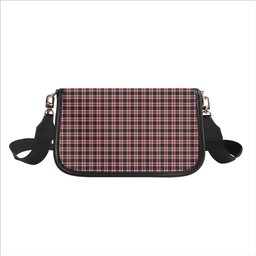 ScotsTee Shop Scottish Robertson Dress #2 Modern Tartan Women's Chain Crossbody Bag Square Bag