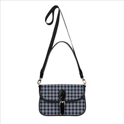 ScotsTee Shop Scottish Royal Canadian Air Force Tartan Women's Chain Crossbody Bag Square Bag