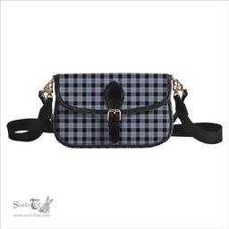 ScotsTee Shop Scottish Royal Canadian Air Force Tartan Women's Chain Crossbody Bag Square Bag