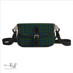ScotsTee Shop Scottish Newlands Tartan Women's Chain Crossbody Bag Square Bag