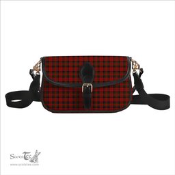 ScotsTee Shop Scottish Nicolson W & A Smith Tartan Women's Chain Crossbody Bag Square Bag