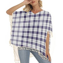 ScotsTee Shop Scottish Alexander of Menstry Dress Modern Tartan Square Fringed Shawl