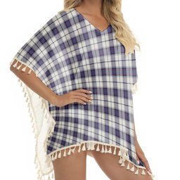 ScotsTee Shop Scottish Alexander of Menstry Dress Modern Tartan Square Fringed Shawl