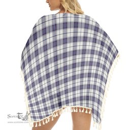 ScotsTee Shop Scottish Alexander of Menstry Dress Modern Tartan Square Fringed Shawl