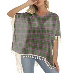 ScotsTee Shop Scottish Anderson of Kinneddar Hunting Tartan Square Fringed Shawl