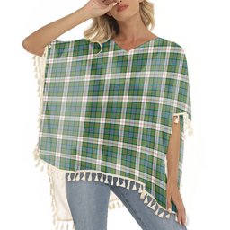 ScotsTee Shop Scottish Blair Dress Ancient Tartan Square Fringed Shawl