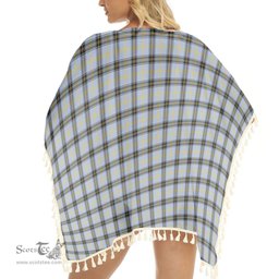 ScotsTee Shop Scottish Bell of the Borders SC Tartan Square Fringed Shawl
