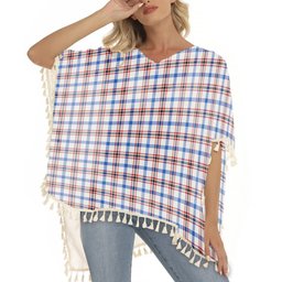 ScotsTee Shop Scottish Boswell Dress Modern Tartan Square Fringed Shawl