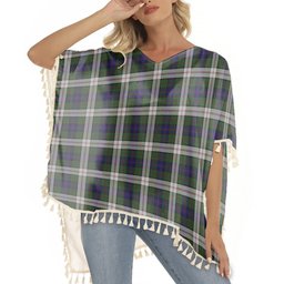 ScotsTee Shop Scottish Blair Dress Tartan Square Fringed Shawl