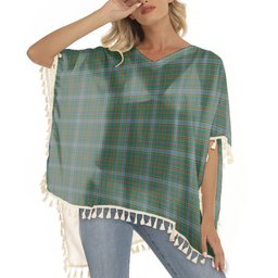 ScotsTee Shop Scottish Balfour Hunting Modern Tartan Square Fringed Shawl