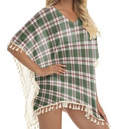 ScotsTee Shop Scottish Crawford Arisaid Dance Modern Tartan Square Fringed Shawl