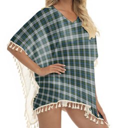 ScotsTee Shop Scottish Campbell Dress 1 Tartan Square Fringed Shawl