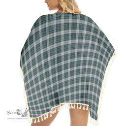 ScotsTee Shop Scottish Campbell Dress 1 Tartan Square Fringed Shawl