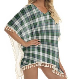 ScotsTee Shop Scottish Campbell of Cawdor Dress Ancient Tartan Square Fringed Shawl