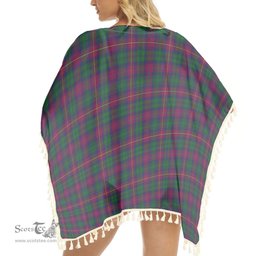 ScotsTee Shop Scottish Cairns of Finavon Tartan Square Fringed Shawl