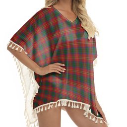 ScotsTee Shop Scottish Connolly Dress Tartan Square Fringed Shawl