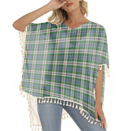 ScotsTee Shop Scottish Coulter Dress Tartan Square Fringed Shawl
