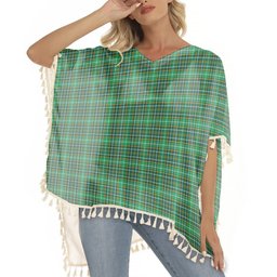 ScotsTee Shop Scottish Foster Hunting Modern Tartan Square Fringed Shawl