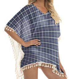 ScotsTee Shop Scottish Earl of St. Andrews Dress Tartan Square Fringed Shawl