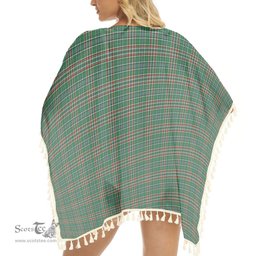 ScotsTee Shop Scottish Gayre Dress Ancient Tartan Square Fringed Shawl