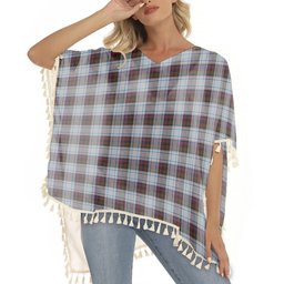 ScotsTee Shop Scottish Donald Dress Ancient Tartan Square Fringed Shawl