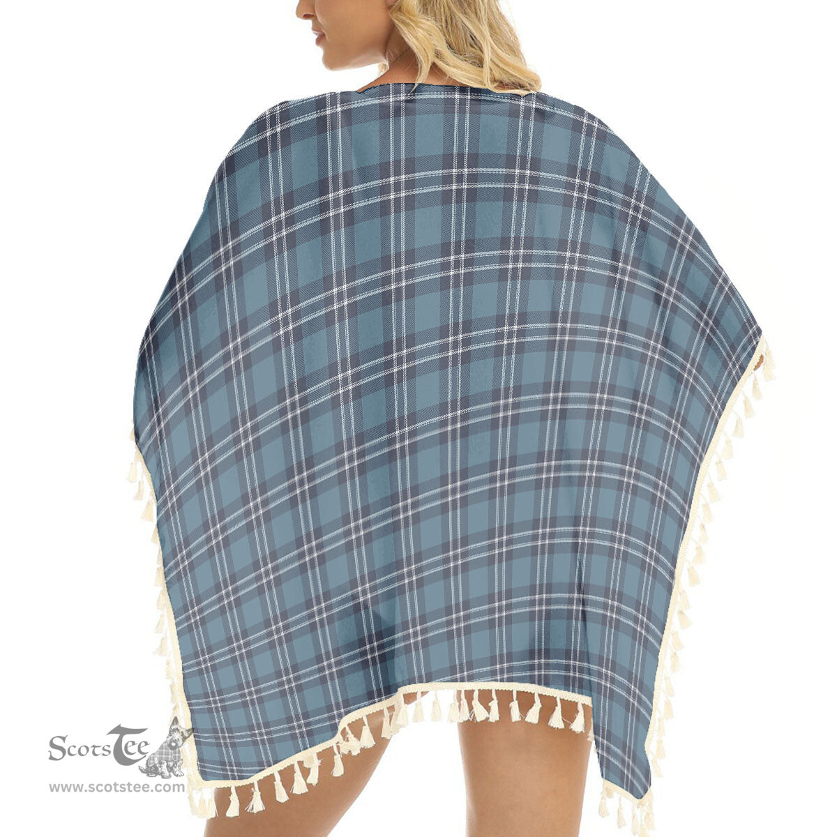 ScotsTee Shop Scottish Earl of St Andrews Tartan Square Fringed Shawl