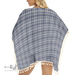 ScotsTee Shop Scottish Yorkshire, The Spirit of Tartan Square Fringed Shawl