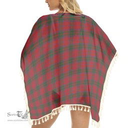 ScotsTee Shop Scottish Grant Vestiarium Scoticum Tartan Square Fringed Shawl