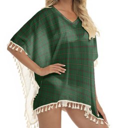 ScotsTee Shop Scottish Skene or Tribe of Mar Tartan Square Fringed Shawl