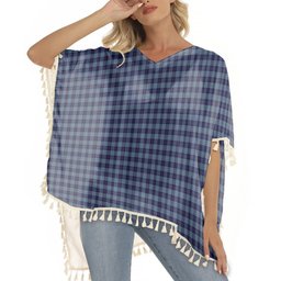 ScotsTee Shop Scottish Roberts of Wales Tartan Square Fringed Shawl