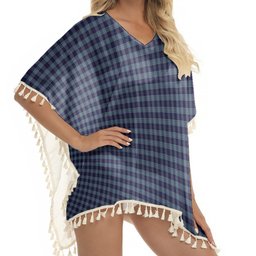 ScotsTee Shop Scottish Roberts of Wales Tartan Square Fringed Shawl