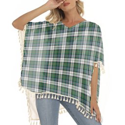 ScotsTee Shop Scottish MacCallum Dress Ancient Tartan Square Fringed Shawl