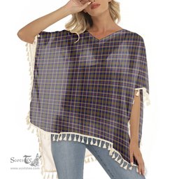 ScotsTee Shop Scottish Rutherford Simon Travis Alan Hunting Tartan Square Fringed Shawl