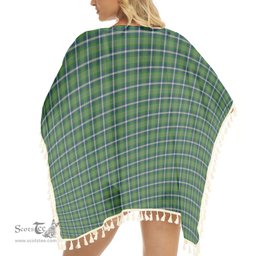 ScotsTee Shop Scottish Young Life International Scotland Tartan Square Fringed Shawl