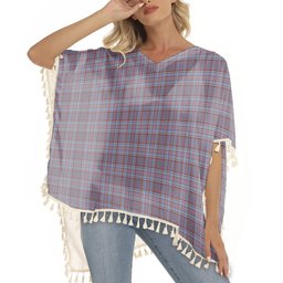 ScotsTee Shop Scottish Royal Canadian Air Force Ancient Tartan Square Fringed Shawl