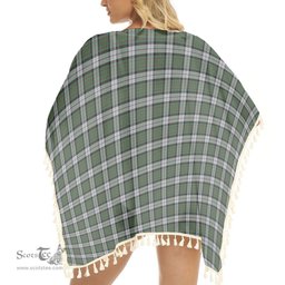 ScotsTee Shop Scottish McLaren Dress Tartan Square Fringed Shawl