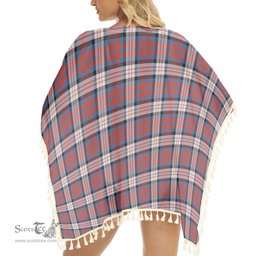 ScotsTee Shop Scottish McDonald Dress Irish Ancient Tartan Square Fringed Shawl
